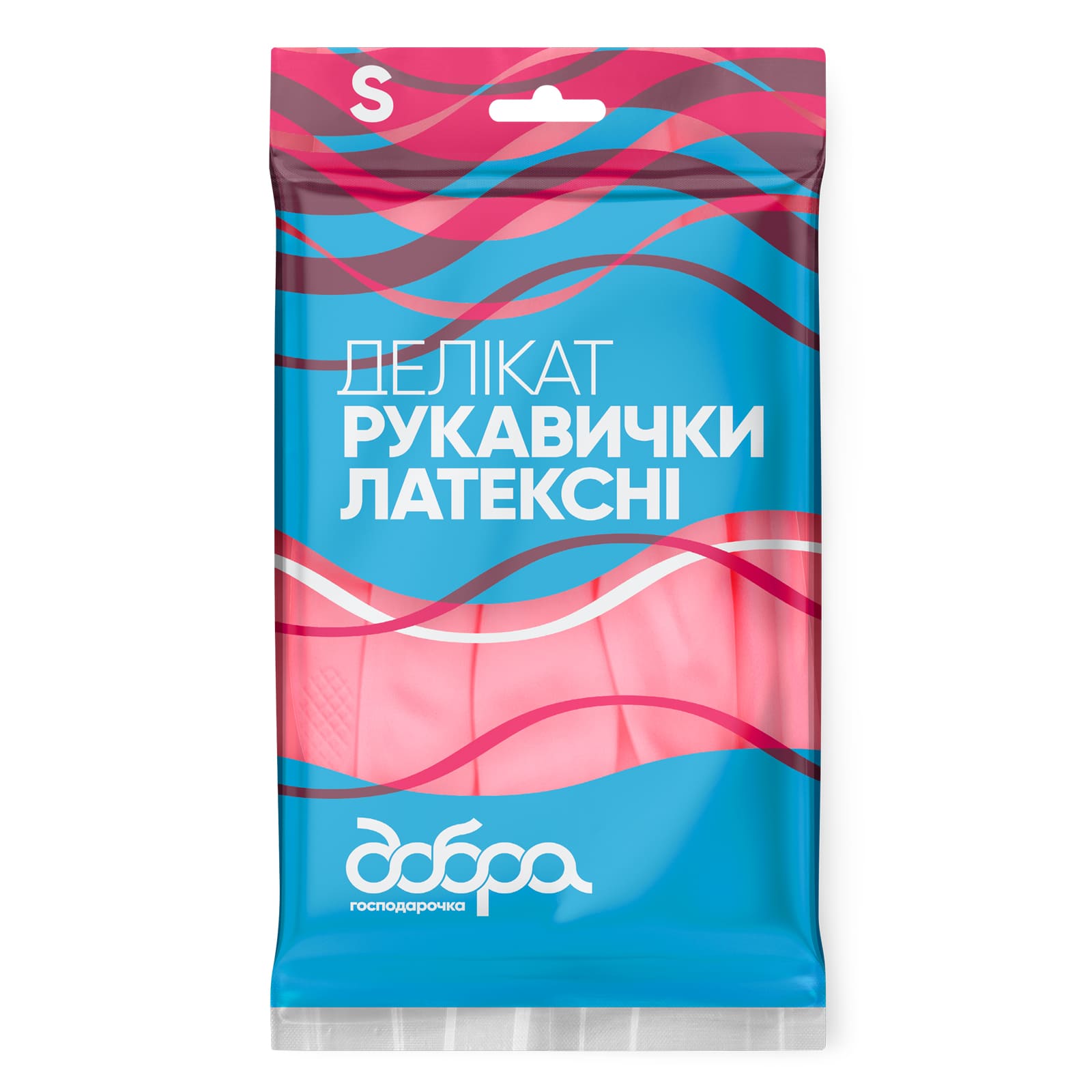Латексні рукавички Делікат, розмір S